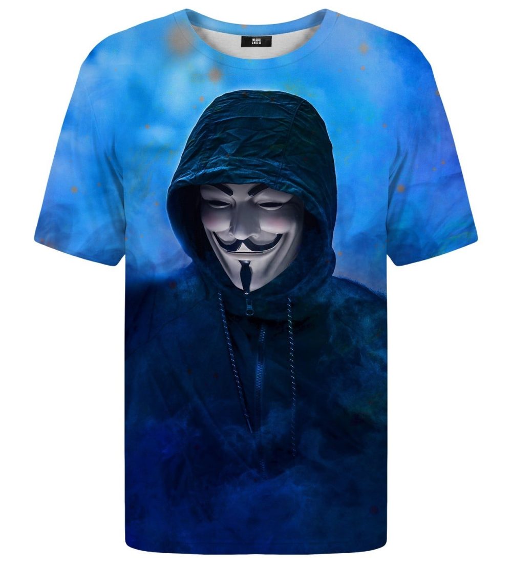 Anonymous blue t-shirt