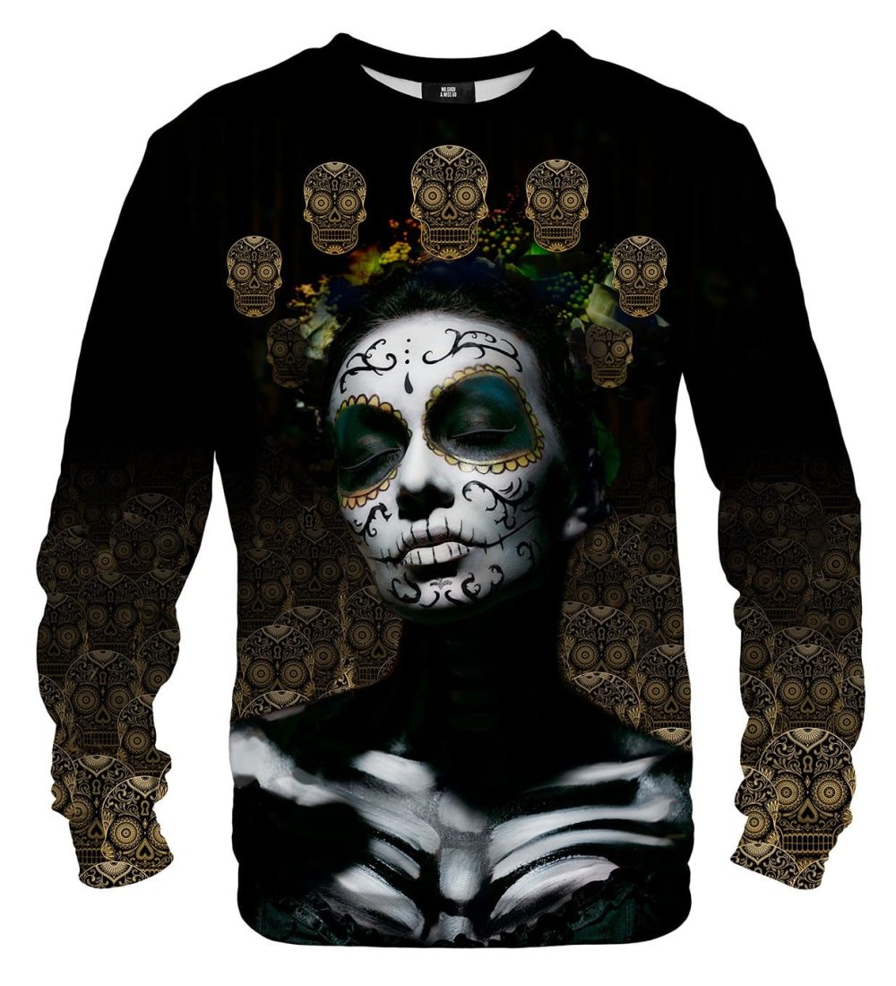 Mask tattoo sweater