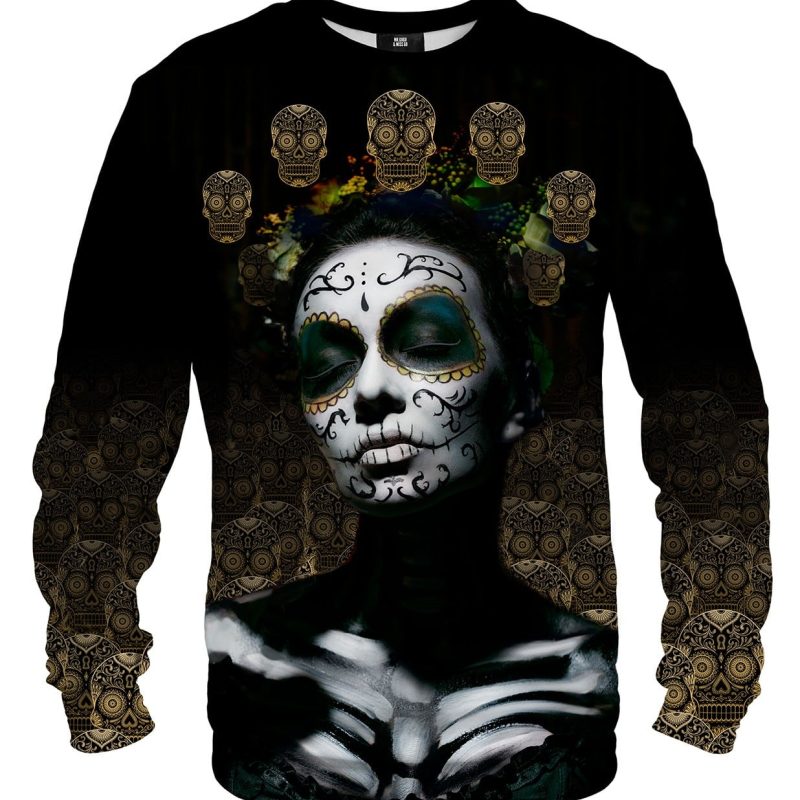 Mask tattoo sweater