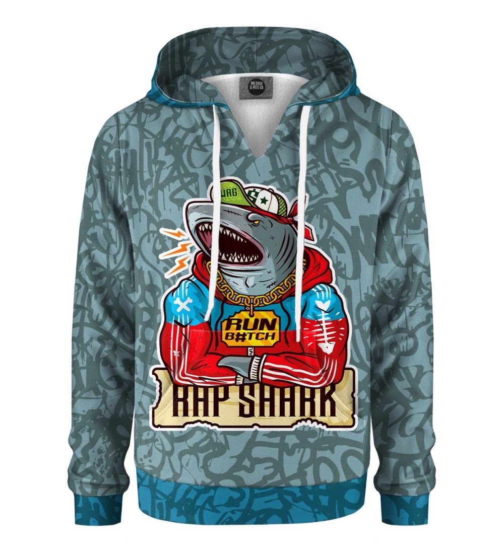 Rap Shark Kids Hoodie