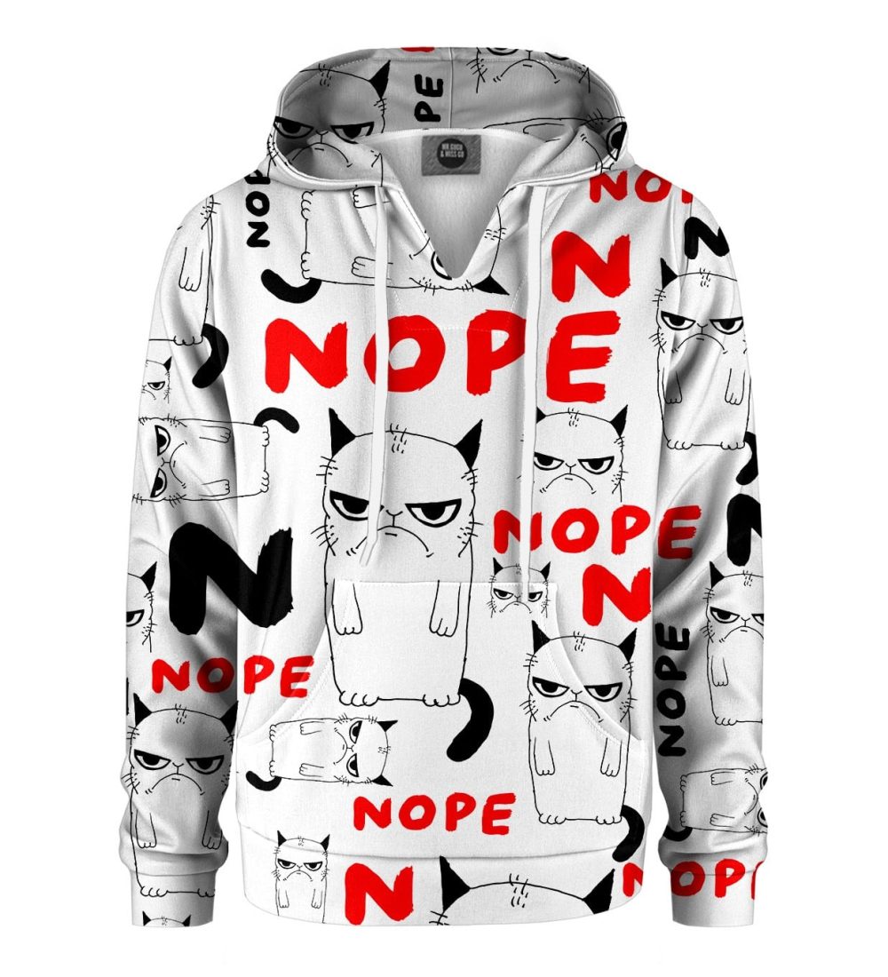 Grumpy Nope Kids Hoodie