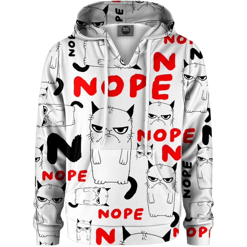 Grumpy Nope Kids Hoodie