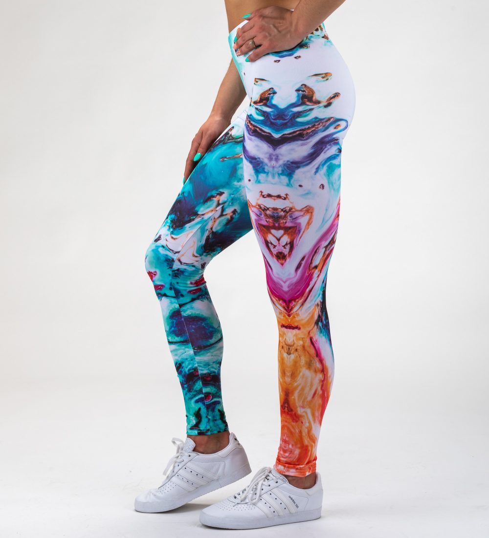 Abstract Painting Leggings