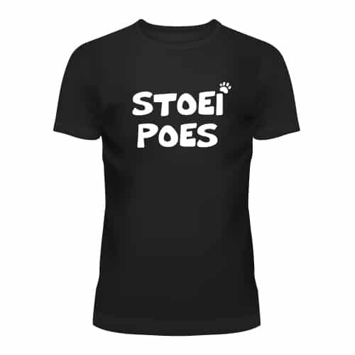 Party T-shirt zwart | Stoeipoes