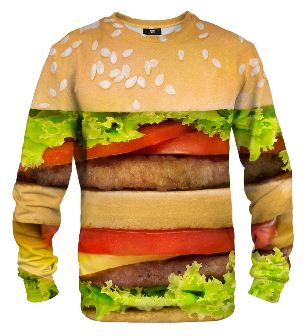 Hamburger cotton sweater