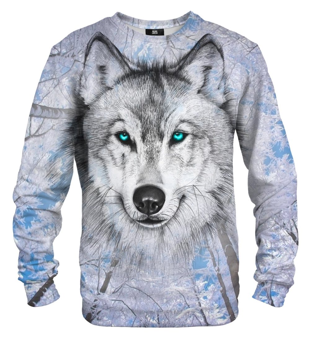 Wolves cotton sweater