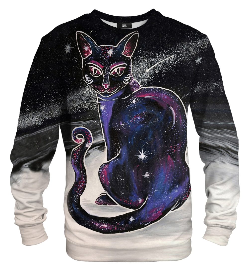 Galactic cat sweater