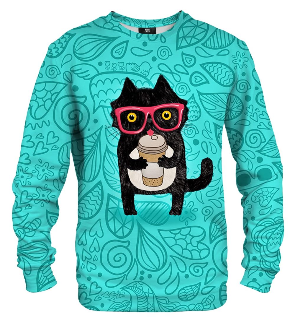 Coffee Cat sweater