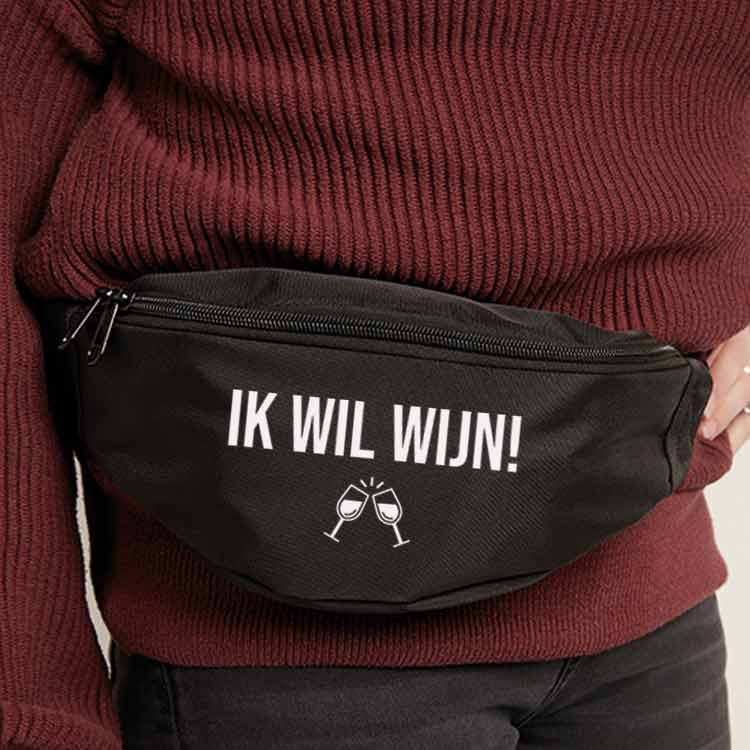 Fanny pack | Ik wil wijn!