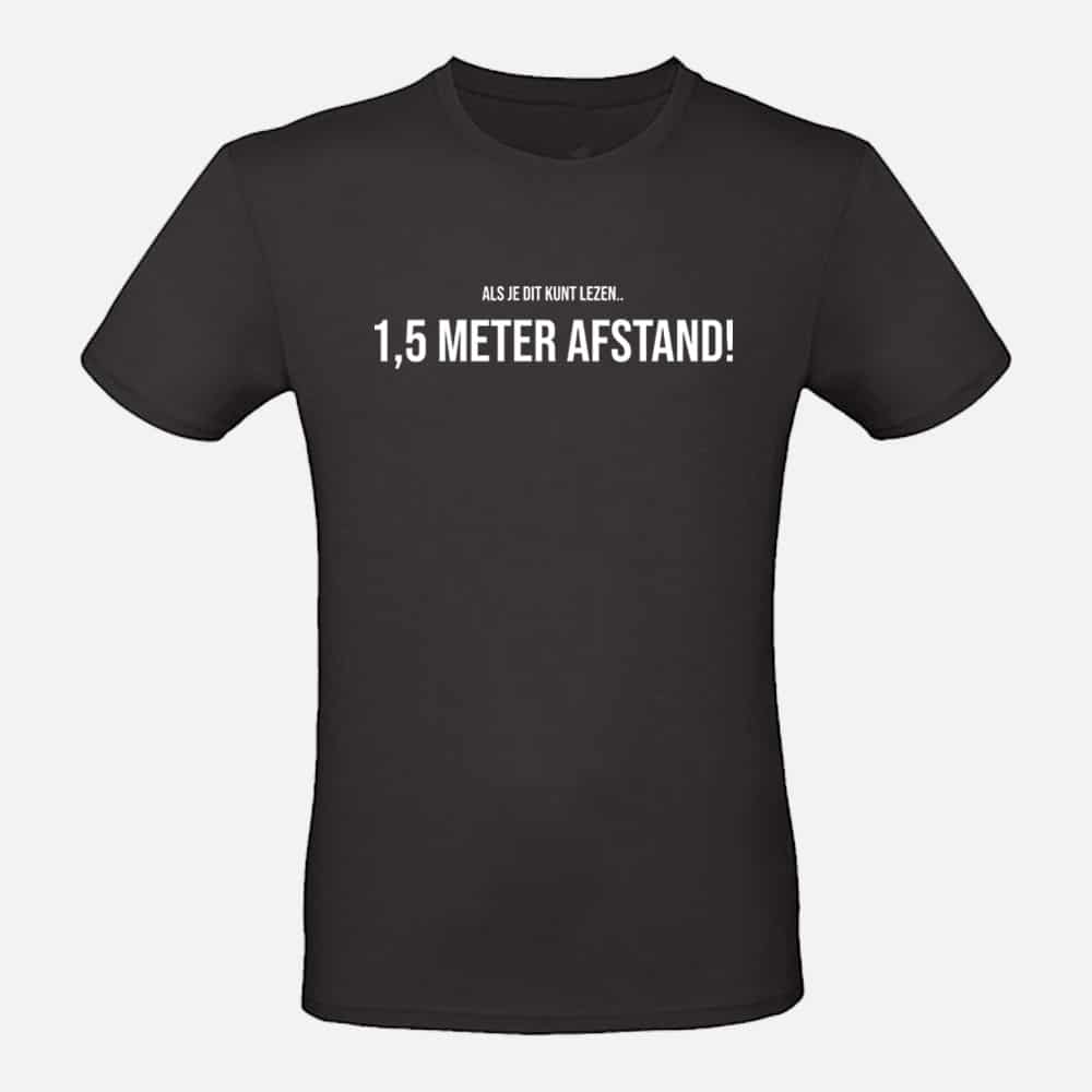 Heren T-shirt | 1,5 meter afstand!