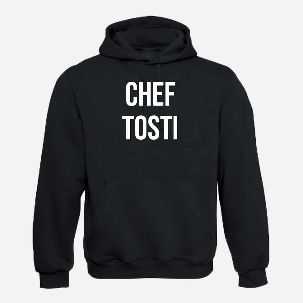 Hoodie-chef-tosti-zwart