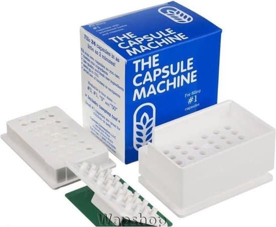 Capsule Machine maat 1