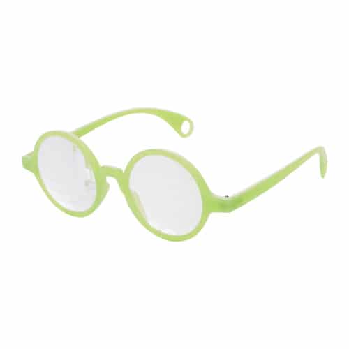 Original caleidoscoop bril groen | Clear squares