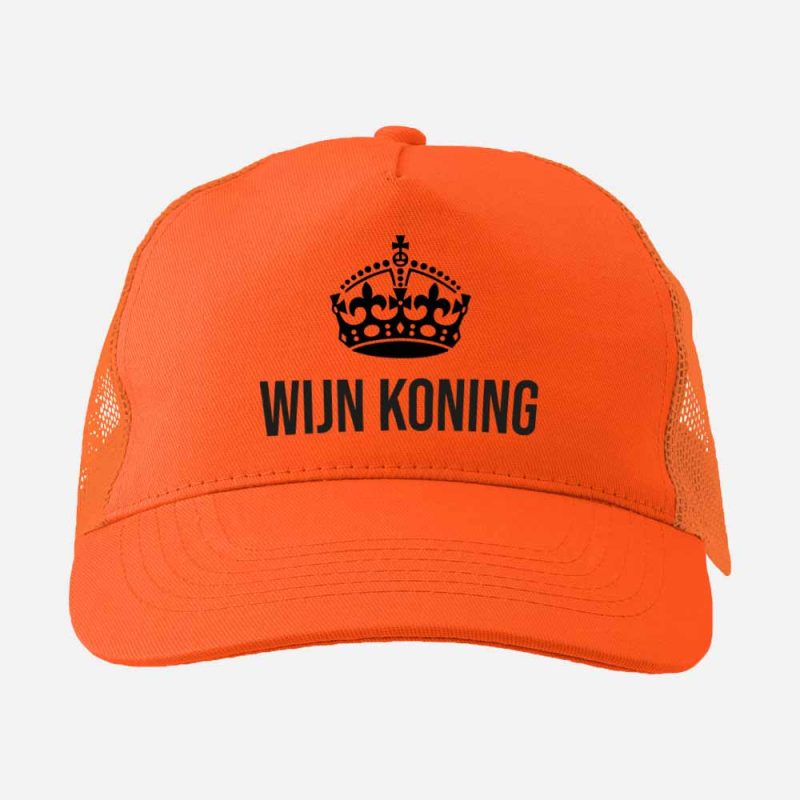 Wijn koning - Trucker cap - Afbeelding 1