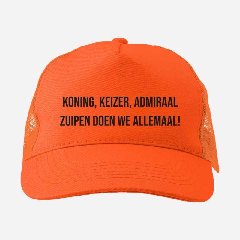 Zuipen doen we allemaal – Trucker cap