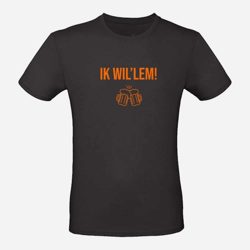 Ik Wil’lem bier – Heren t-shirt