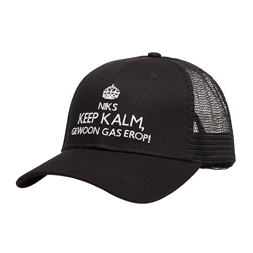 Trucker cap | Niks keep kalm, gewoon gas erop!