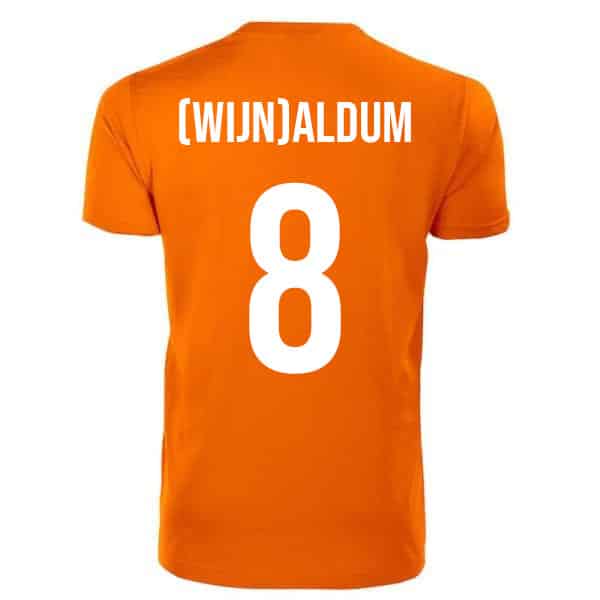 Wijnaldum oranje shirt