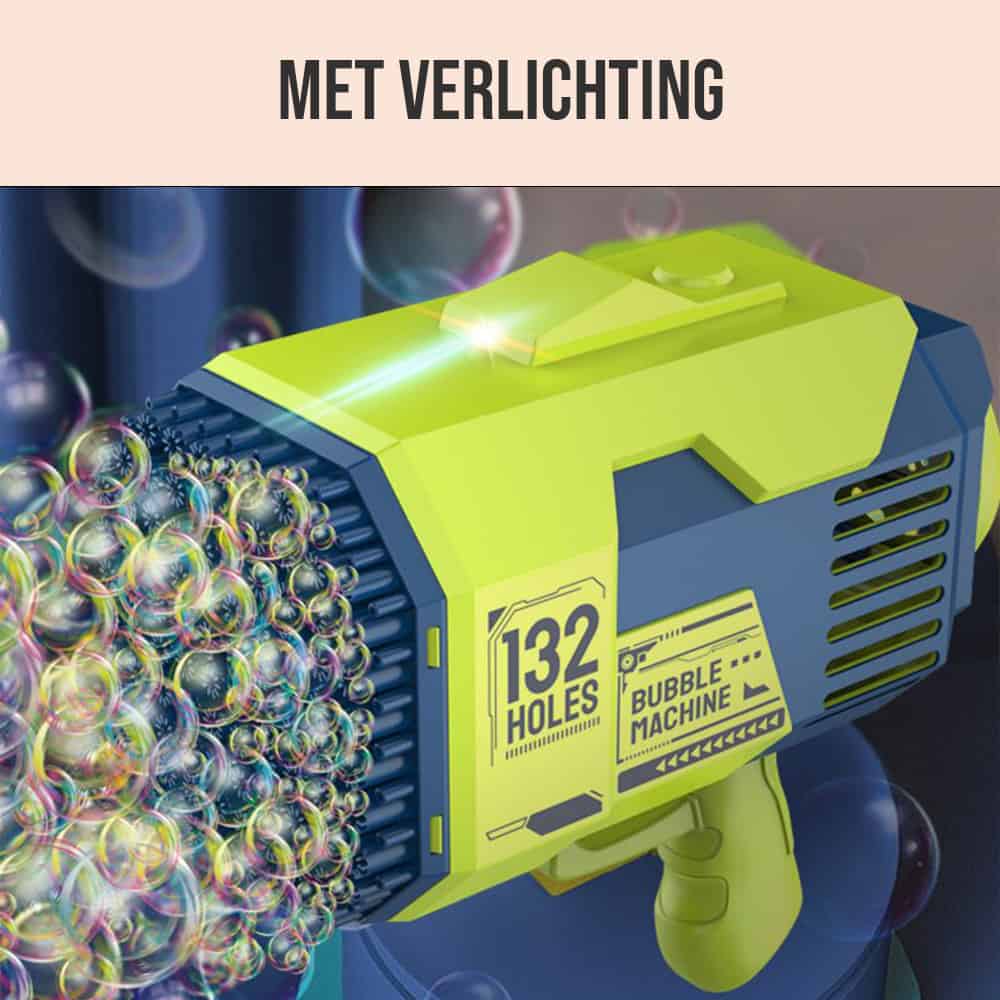 Bellenblaas machine pistool groen