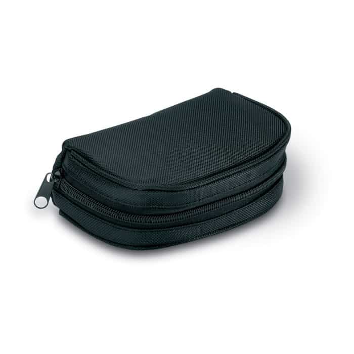 Bagage reisset met opbergetui zwart