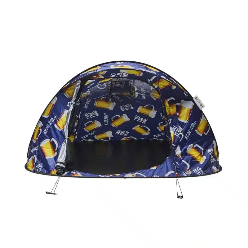 Vooraanzicht biertent