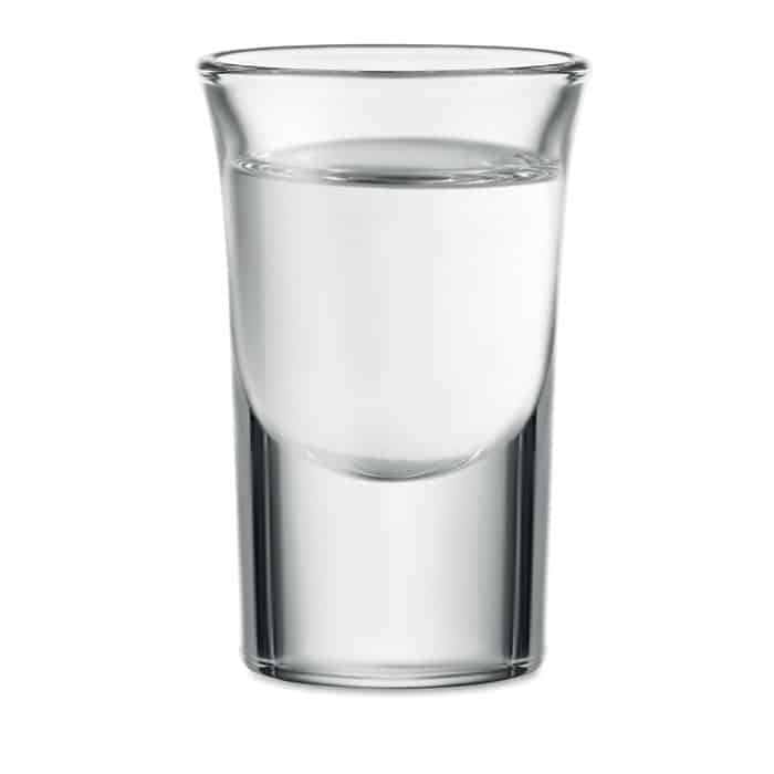 Shotglas 28 ml transparant 10 stuks