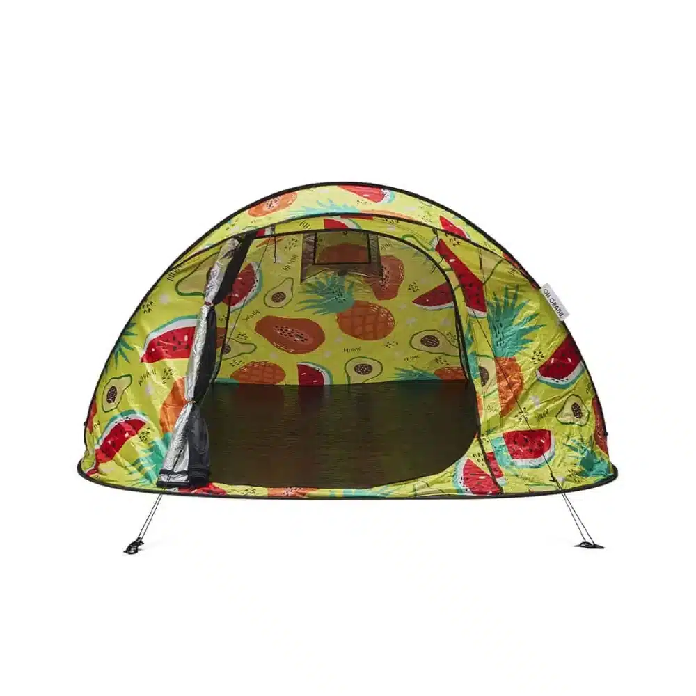 VOORAANZICHT Oh crabb fris & fruitig tent