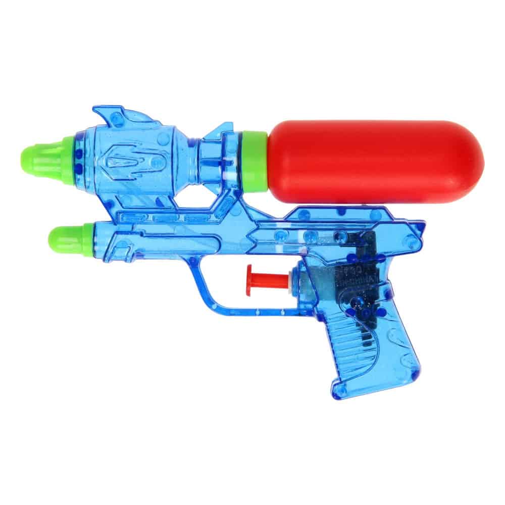 Waterpistool 16 cm multicolor