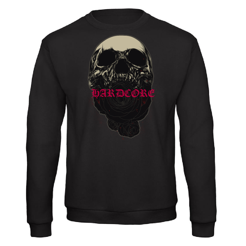 Hardcore sweater infinity skull