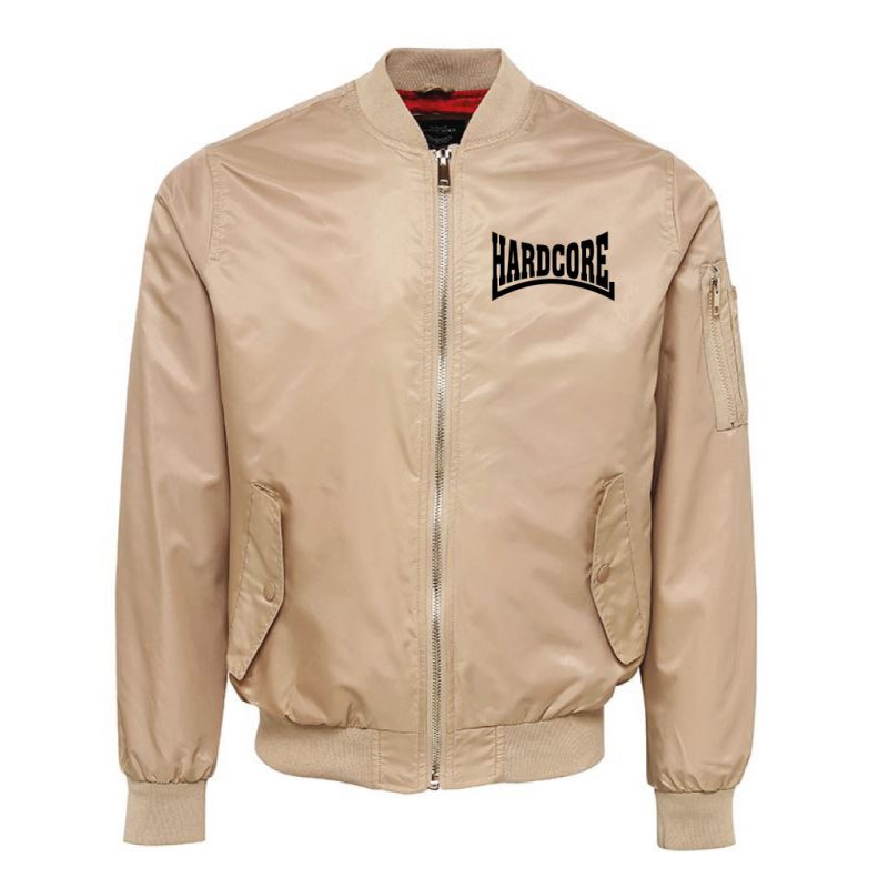 Hardcore bomberjack beige