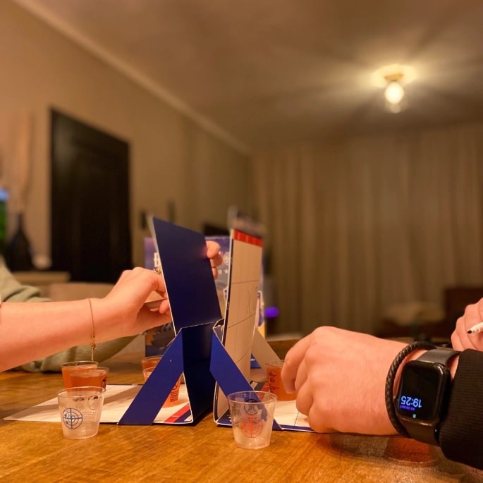 Battle Shots – Zeeslag drankspel – Inclusief 10 shotglazen