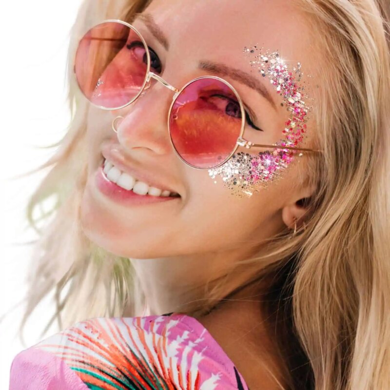 Holographic Chunky Glitter Face & Body Gel – Intergalactic