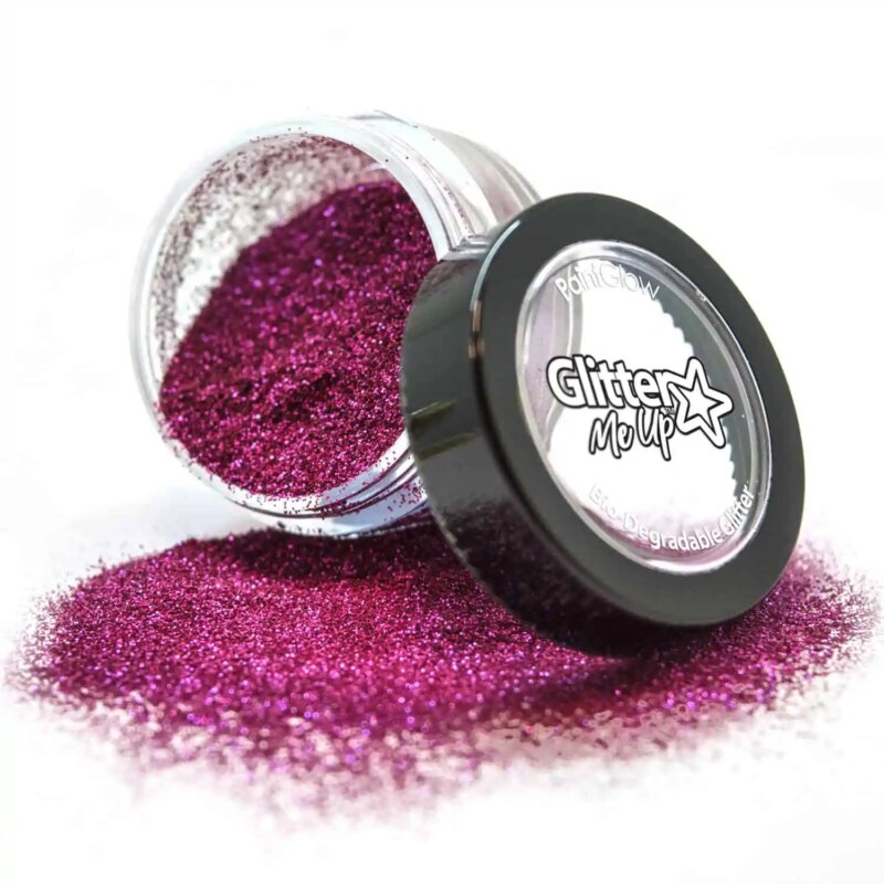 Festival make up PaintGlow Biodegradable Glitter Dust – Chiffon Rose