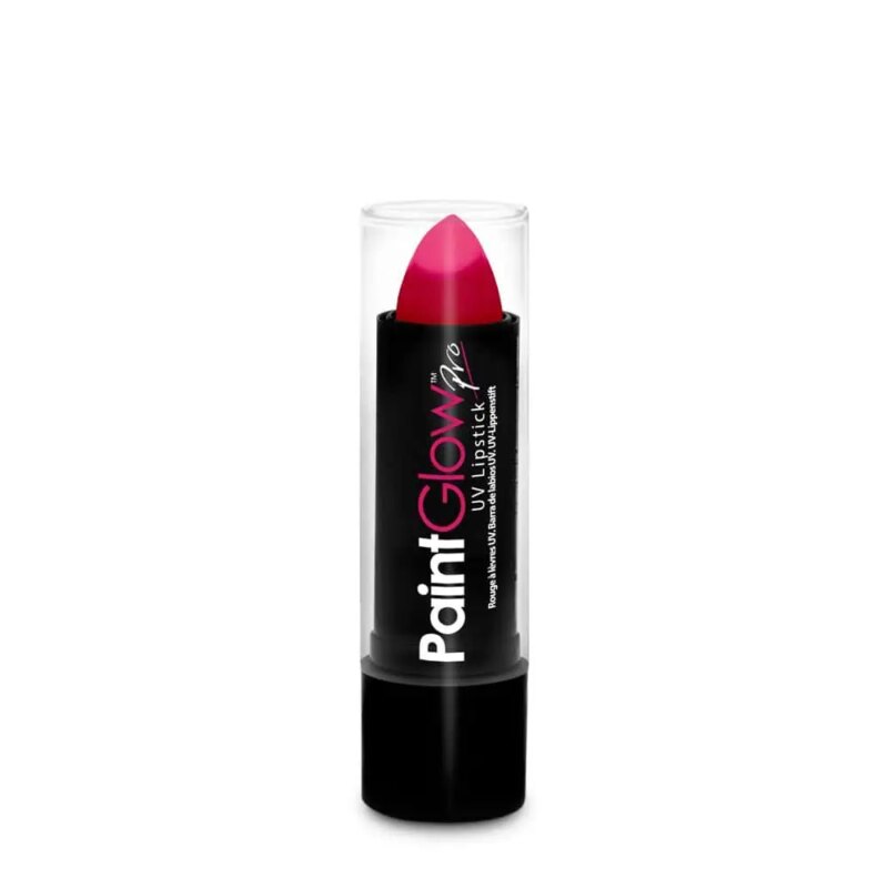 Festival make up_UV Blacklight verf_PaintGlow UV lippenstift – Roze