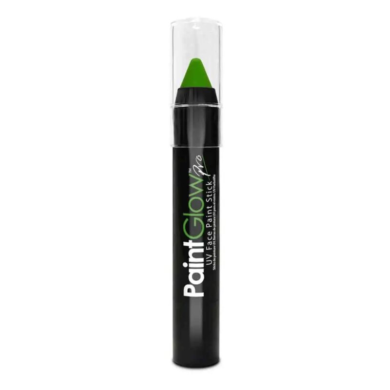 Festival make up_UV Blacklight verf_UV Face & Body Paint Stick – Groen