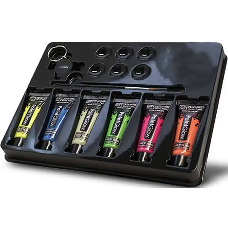 Paintglow | Glow in the dark face & body paint kit