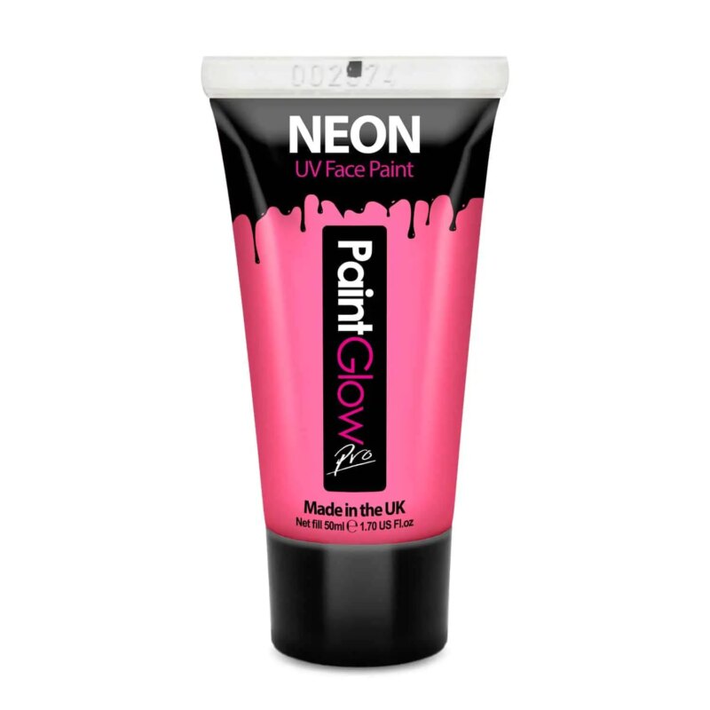 Festival make up_UV Blacklight verf_UV Face & Body Paint 50ml – Roze