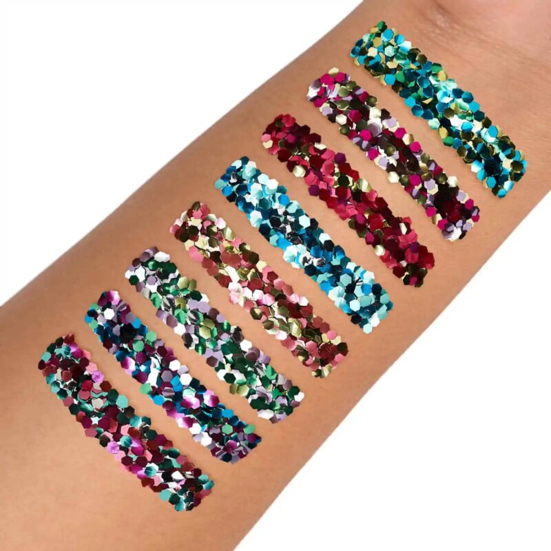 PaintGlow Biodegradable Chunky Glitter Blends – Wild Parrot