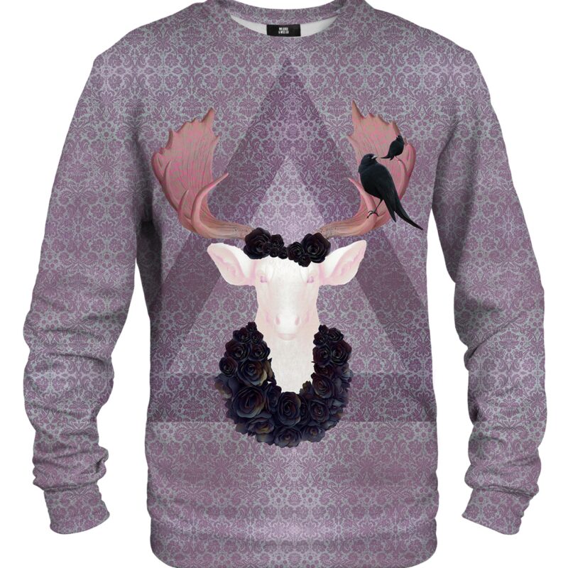 Antlers cotton sweater