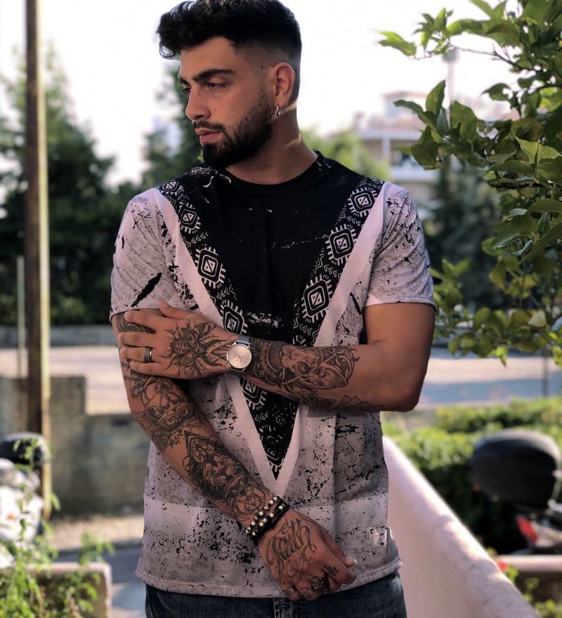 Aztec Pattern T-shirt