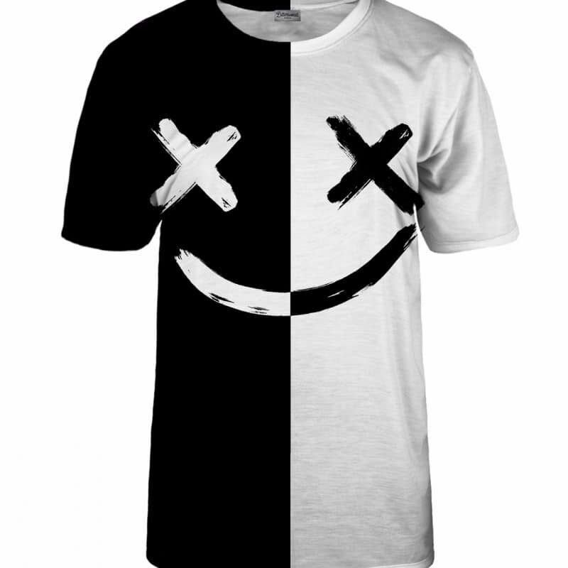 B&W Face T-shirt