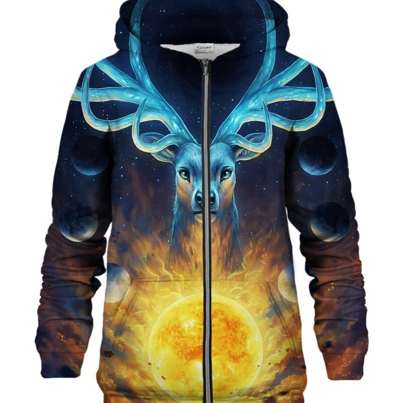 Celestial Zip Hoodie