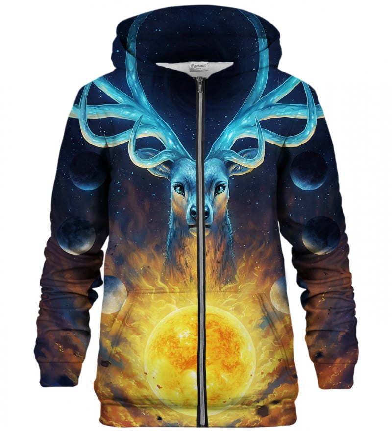 Celestial Zip Hoodie