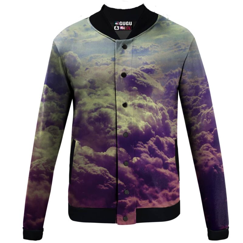 Clouds Baseball Jacket