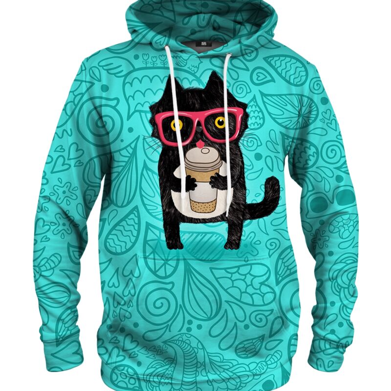 Coffee Cat hoodie