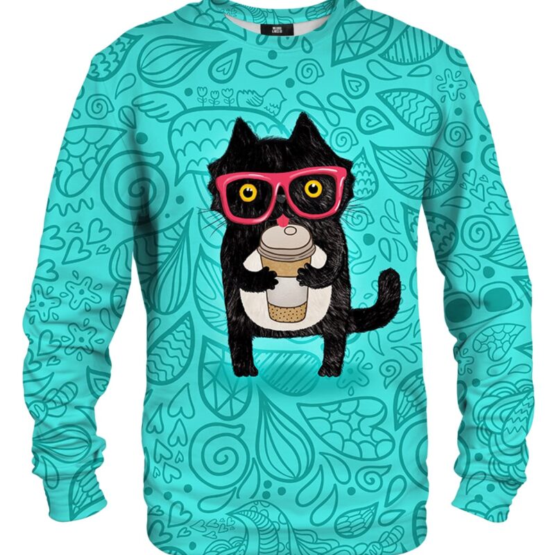 Coffee Cat sweater