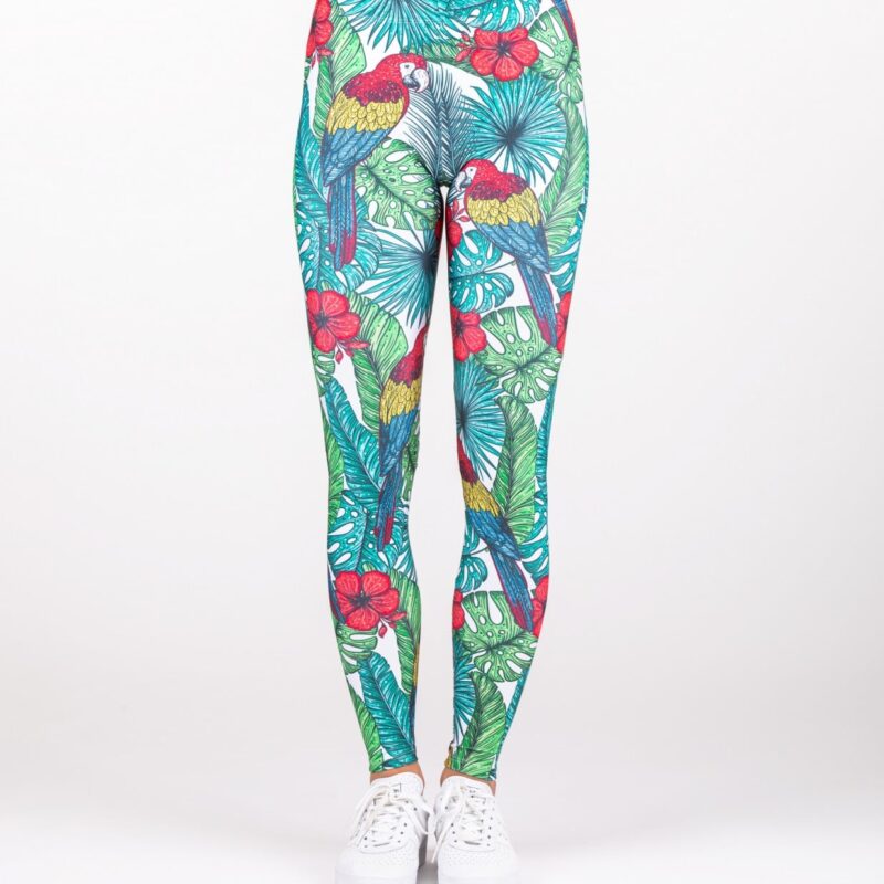 Colorful Parrots Leggings