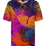 Colorful palm t-shirt