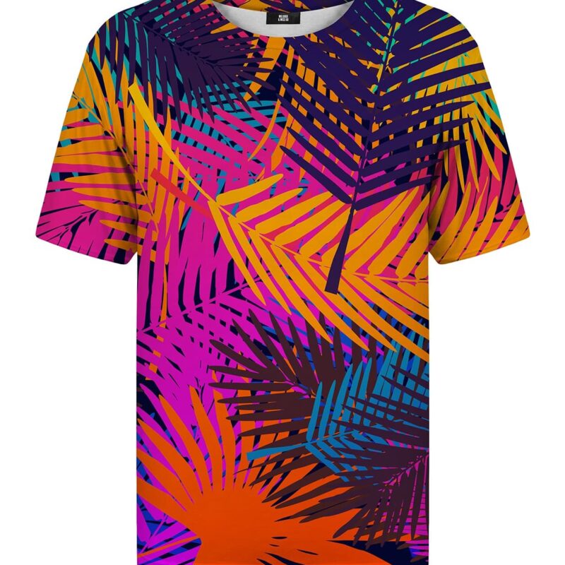 Colorful palm t-shirt