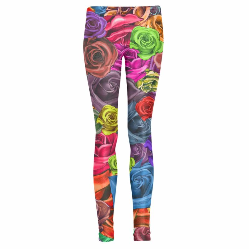 Colorfull Roses Leggings